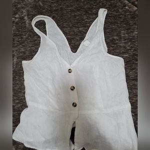 H&M women's white tank